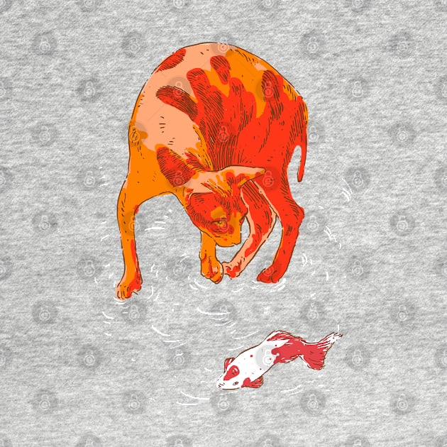 Koi Cat by barmalisiRTB